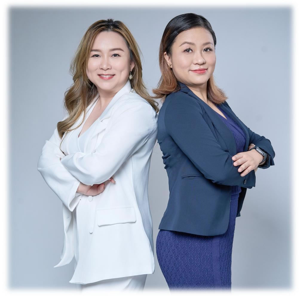 Violet Lim and Stacia Lim, the principals of Helious Thrive Sdn Bhd